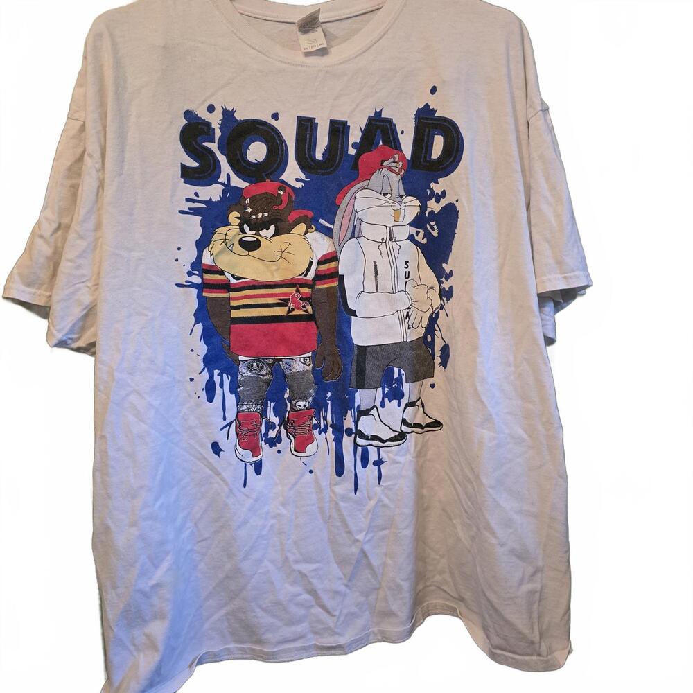 Looney Tunes Squad Graphic Tee - GILDAN Ultra Cotton 2XL